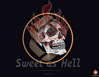 Project thumbnail - Sweet As Hell Designs Morbid Logo Design
