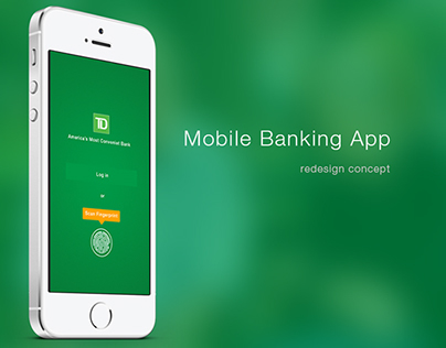 TD Bank Redesign Concept