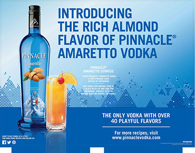 Pinnacle Vodka Ads
