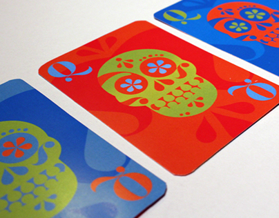 Typographic Illustration / Playing Cards