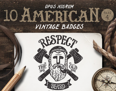 American Vintage Badges Part 4