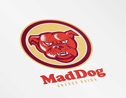 Mad Dog Energy Drink Logo