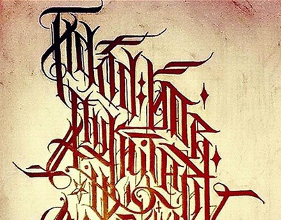 Calligraphy by Wator