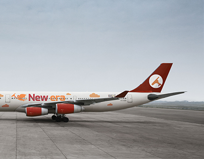 New Era Airlines Branding