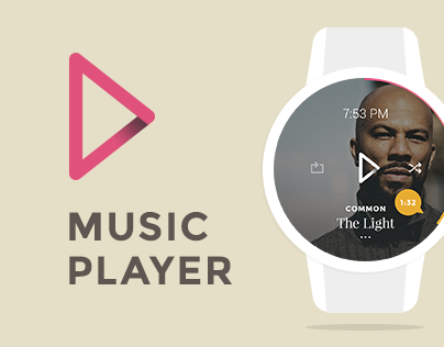 Smartwatch Music App (Concept)