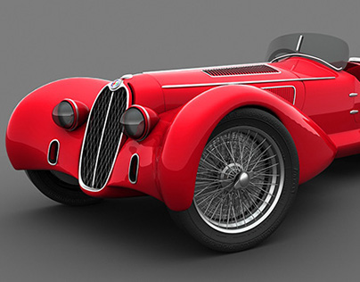 Alfa Romeo 8C Mille Miglia 1938