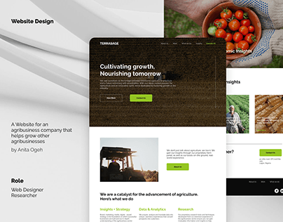 Terrasage- A website design