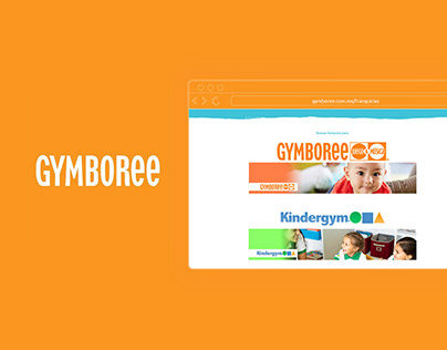 Gymboree web page