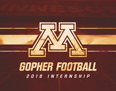 2018 Minnesota Gopher Football Design Internship