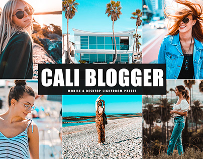 Free Cali Blogger Mobile & Desktop Lightroom Preset