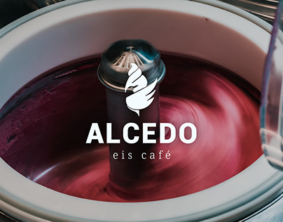 Alcedo - Ice Cream Cafe Branding
