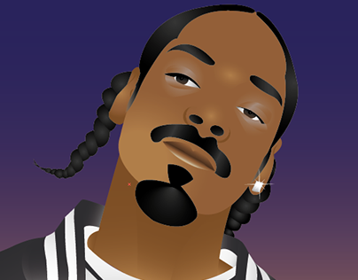 Vector Illustration - "Snoop Dogg"