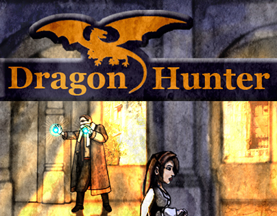 Dragon Hunter (Book Cover and Illustrations)