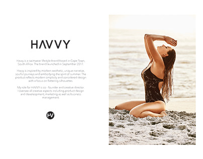 BRAND: HAVVY (Co-Founder |Creative Director | Designer)