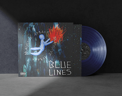 Blue Lines (Massive Attack) - Album Redesign