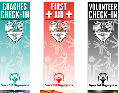 Special Olympics Banners