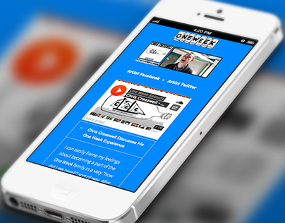 Fully Responsive Site Development - One Week Records