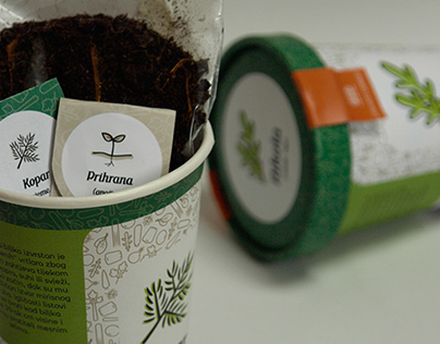 Grow-Me-Up-Cup v.2.0 / Biodegradable planting cup