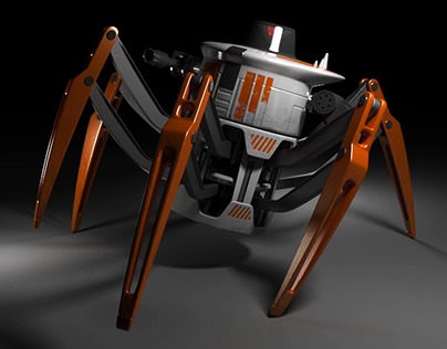 Spider Robot Animation