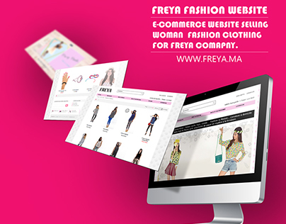 FREYA FASHION WEBSITE