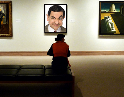 Mr Bean é arte.