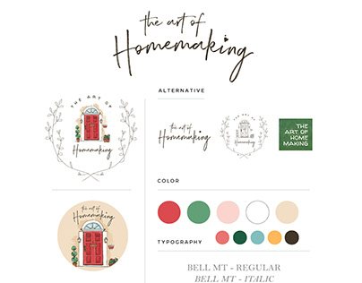 The Art of Homemaking Branding