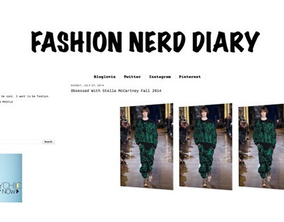 Fashion Nerd Diary