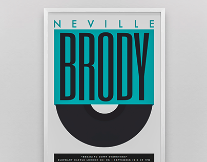 Neville Brody Poster