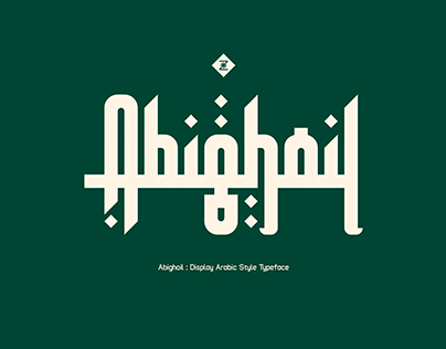 Abighoil Arabic Style Typeface