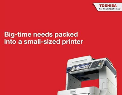 Toshiba Printer Ads