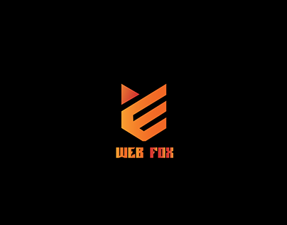 Lettermark Web Fox Logo Design