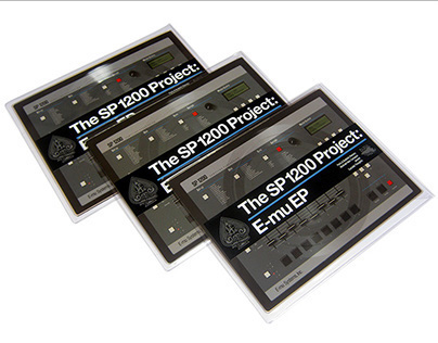 Lord Finesse 'The SP1200 Project : E-mu EP' die-cut p/d