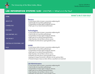 Lab Information Systems