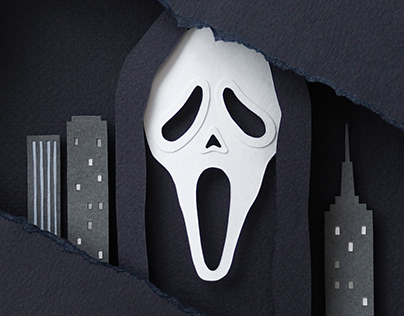 Scream | paper art