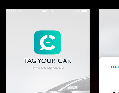 Tag Your Car --- Mobile App Deisgn