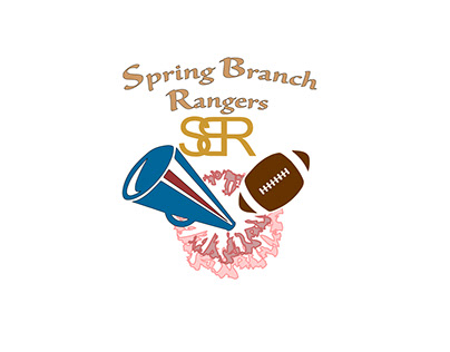 logo for spring branch rangers cheerleaders team
