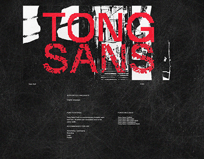 Tong Sans Font Pack