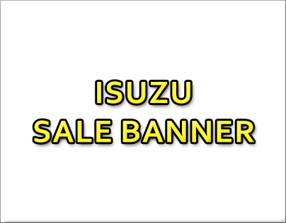 Isuzu Sale Banner