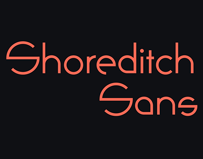 Shoreditch Sans Typeface