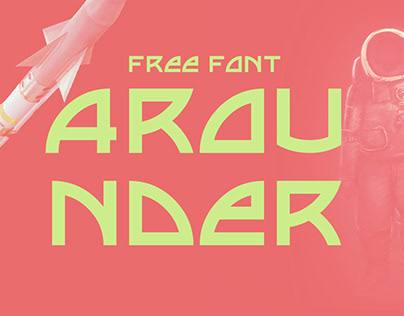 AROUNDER Free Font