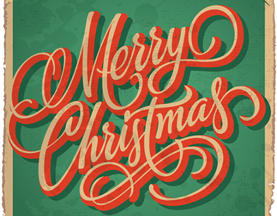 VINTAGE XMAS | Hand Lettering