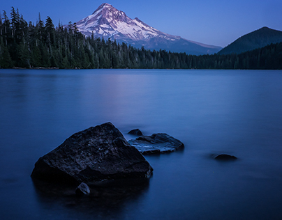 Blue Twilight at Lost Lake