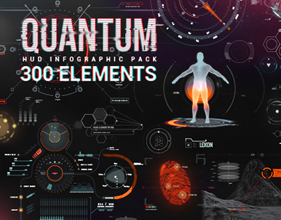 Quantum HUD | Infographic Pack
