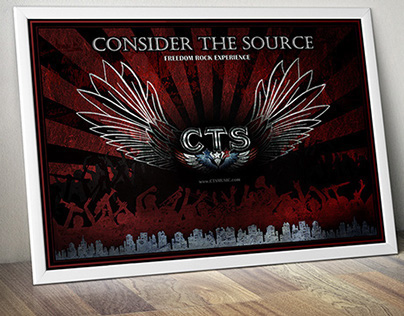 Consider the Source Poster Design