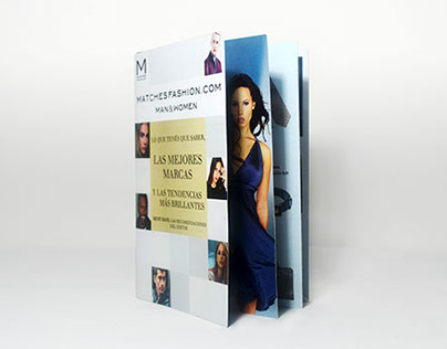 Fashion brochure university project for matchesfashion