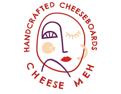 Logo Design for CHEESE MEH Charcuterie Boards