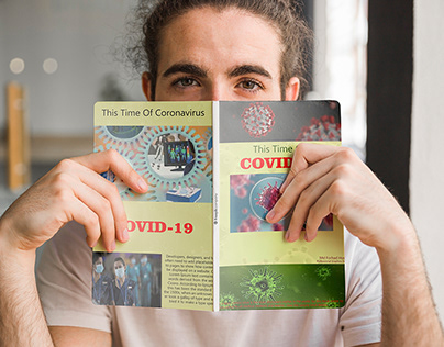 Covid 19 book cover design