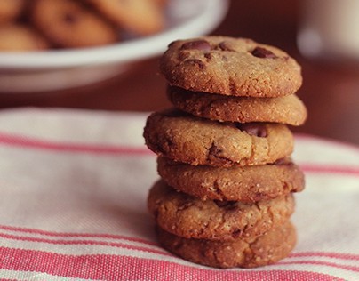 Instant Coffee & Chocolate Chips Cookies
