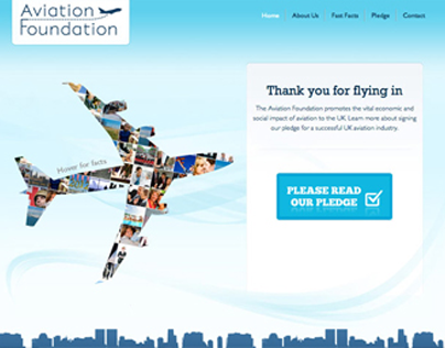 Aviation Foundation Web/Graphic Design