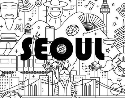 Seoul illust
